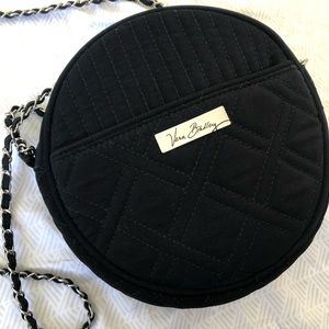 Vera Bradley Round Evening Bag w/Chain Strap